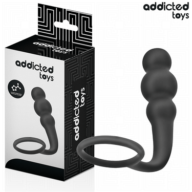 Plug Anale con Anello Addicted Toys Model 1 - Stimolazione Profonda Sicura